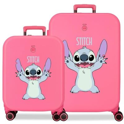 Disney Joumma Playful Juego de Maletas Fucsia 55/70 cms Rígido 7,54 kgs Cierre TSA Integrado ABS 7,54 kgs 116L Equipaje de Mano Disney Joumma Playful Juego de Maletas Fucsia 55/70 cms Rígido 7,54 kgs Cierre TSA Integrado ABS 7,54 kgs 116L Equipaje de Mano