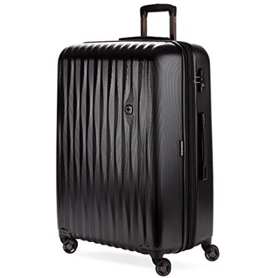 SwissGear 7272 Energie Hardside Equipaje expandible con Ruedas giratorias, Negro, L, Hardside Erweiterbares Gepäck mit Rollen SwissGear 7272 Energie Hardside Equipaje expandible con Ruedas giratorias, Negro, L, Hardside Erweiterbares Gepäck mit Rollen