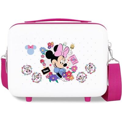 Disney Joumma Minnie Flowers Nececer Adaptable Blanco 29x21x15 cms Rígido ABS 9,1L 0,8 kgs Disney Joumma Minnie Flowers Nececer Adaptable Blanco 29x21x15 cms Rígido ABS 9,1L 0,8 kgs