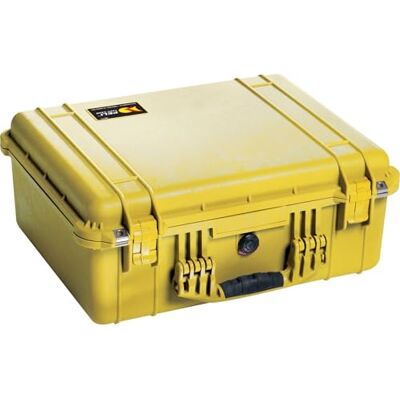 PELI 1550 MALETA S.ESPUMA/LOGO, AMAR. (ESPECIAL) PELI 1550 MALETA S.ESPUMA/LOGO, AMAR. (ESPECIAL)