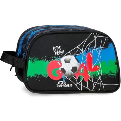 MOVOM Offside Neceser Dos Compartimentos Adaptable Negro 26x16x10 cm Poliéster 4,16L MOVOM Offside Neceser Dos Compartimentos Adaptable Negro 26x16x10 cm Poliéster 4,16L