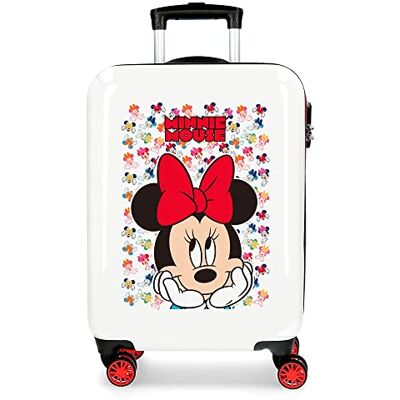 Disney Minnie Diva Maleta de Cabina Multicolor 38x55x20 cms Rígida ABS Cierre de combinación Lateral 34L 2 kgs 4 Ruedas Dobles Equipaje de Mano Disney Minnie Diva Maleta de Cabina Multicolor 38x55x20 cms Rígida ABS Cierre de combinación Lateral 34L 2 kgs 4 Ruedas Dobles Equipaje de Mano