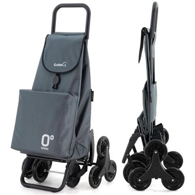 Garmol Carro de la Compra Térmico Plegable 55 litros Bolsillo Térmico Interior de 11 litros Carro de la Compra 8 Ruedas Sube Escaleras de Gran Capacidad Carrito Plegable Color Gris Garmol Carro de la Compra Térmico Plegable 55 litros Bolsillo Térmico Interior de 11 litros Carro de la Compra 8 Ruedas Sube Escaleras de Gran Capacidad Carrito Plegable Color Gris