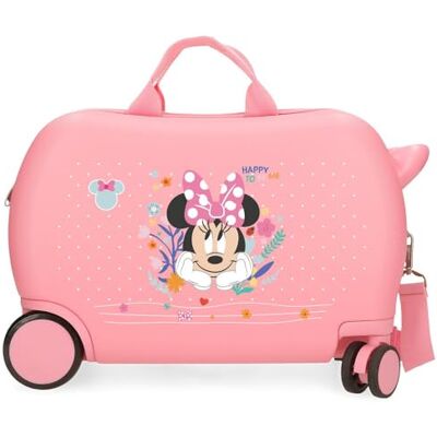 Disney Joumma Minnie Happy To Be Me Maleta Infantil Rosa 45x31x20 cms Rígido 1,8 kgs ABS 1,8 kgs 24,6L Equipaje de Mano Disney Joumma Minnie Happy To Be Me Maleta Infantil Rosa 45x31x20 cms Rígido 1,8 kgs ABS 1,8 kgs 24,6L Equipaje de Mano