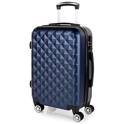 ITACA Maleta de cabina 55x40x20 Maletas De Viaje Cabina Rígidas Trolley Con 4 R ITACA Maleta de cabina 55x40x20 Maletas De Viaje Cabina Rígidas Trolley Con 4 R