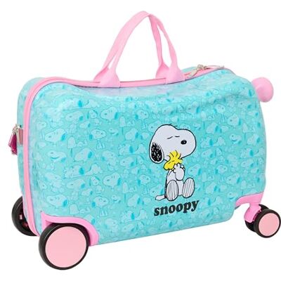 Safta SNOOPY Trolley Infantil, Maleta con Ruedas, Candado de Seguridad, Maleta Ligera, 44x21x27 cm Safta SNOOPY Trolley Infantil, Maleta con Ruedas, Candado de Seguridad, Maleta Ligera, 44x21x27 cm