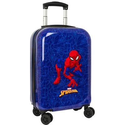 Safta Spiderman Trolley de Cabina 20 Pulgadas, Maleta con Ruedas, Candado de Seguridad, Maleta Ligera, 34.5x20x55 cm Safta Spiderman Trolley de Cabina 20 Pulgadas, Maleta con Ruedas, Candado de Seguridad, Maleta Ligera, 34.5x20x55 cm