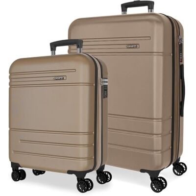MOVOM Joumma Galaxy Juego de Maletas Champagne 55/68 cm Rígida ABS Candado de combinación Integrado 111L 6,5kg 4 Ruedas Dobles Extensible Equipaje de Mano MOVOM Joumma Galaxy Juego de Maletas Champagne 55/68 cm Rígida ABS Candado de combinación Integrado 111L 6,5kg 4 Ruedas Dobles Extensible Equipaje de Mano