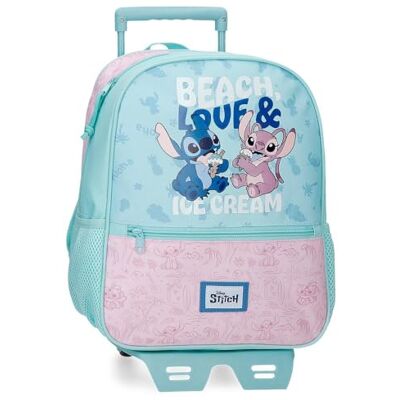 Disney Joumma Beach & Love Mochila con Carro Turquesa Verde 27x33x11 cm Poliéster 9,8L Disney Joumma Beach & Love Mochila con Carro Turquesa Verde 27x33x11 cm Poliéster 9,8L