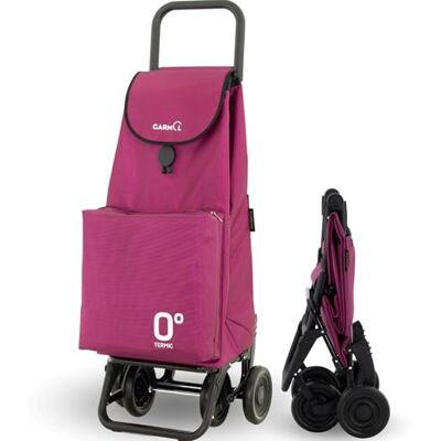 Garmol Carro de la Compra Térmico Plegable 55 Litros Bolsillo Térmico Interior de 11 Litros Carro de la Compra 4 Ruedas Gran Capacidad Abatible Carrito Compra Plegable Color Granate Garmol Carro de la Compra Térmico Plegable 55 Litros Bolsillo Térmico Interior de 11 Litros Carro de la Compra 4 Ruedas Gran Capacidad Abatible Carrito Compra Plegable Color Granate