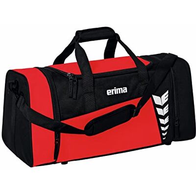 erima Bolsa Deportiva Espaciosa Unisex Six Wings (), Rojo/Negro, S erima Bolsa Deportiva Espaciosa Unisex Six Wings (), Rojo/Negro, S