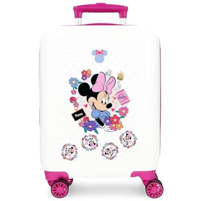 Disney Joumma Minnie Flowers Maleta de Cabina Blanco 33x50x20 cms Rígido 2,35 kgs Cierre de combinación Lateral ABS 2,35 kgs 28,4L Equipaje de Mano Disney Joumma Minnie Flowers Maleta de Cabina Blanco 33x50x20 cms Rígido 2,35 kgs Cierre de combinación Lateral ABS 2,35 kgs 28,4L Equipaje de Mano