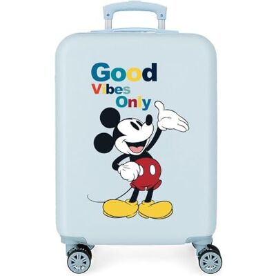 Disney Mickey Original Maleta de Cabina Azul 38x55x20 cms Rígida ABS Cierre de combinación Lateral 34L 2 kgs 4 Ruedas Dobles 0 Disney Mickey Original Maleta de Cabina Azul 38x55x20 cms Rígida ABS Cierre de combinación Lateral 34L 2 kgs 4 Ruedas Dobles 0