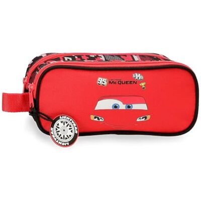 Disney Joumma Cars Mcqueen Red Estuche Doble Rojo 23x9x7 cm Poliéster Disney Joumma Cars Mcqueen Red Estuche Doble Rojo 23x9x7 cm Poliéster