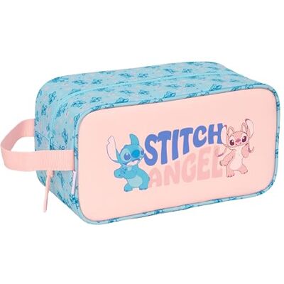Safta STITCH OHANA Zapatillero Mediano, Multiusos, Portatodo, Deporte, Extraescolares, Fútbol, Cómodo y Versátil, 29x14x15 cm Safta STITCH OHANA Zapatillero Mediano, Multiusos, Portatodo, Deporte, Extraescolares, Fútbol, Cómodo y Versátil, 29x14x15 cm