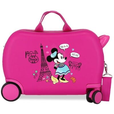 Disney Minnie Around The World Equipaje- Equipaje para niños, Niñas, Fucsia Disney Minnie Around The World Equipaje- Equipaje para niños, Niñas, Fucsia