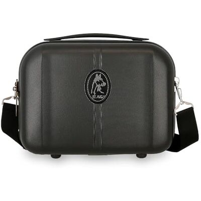 El Potro Vera Neceser Adaptable Negro 29x21x15 cms Rígido ABS 9,14L 0,8 kgs El Potro Vera Neceser Adaptable Negro 29x21x15 cms Rígido ABS 9,14L 0,8 kgs