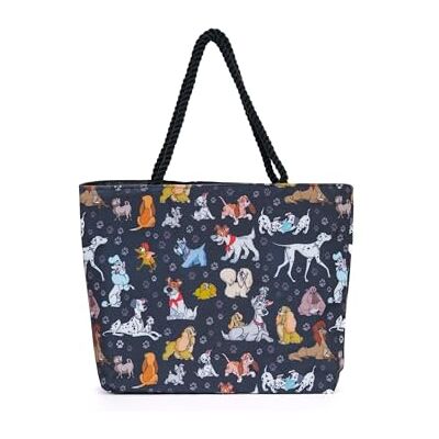 Disney Bolsa de viaje con estampado de perros: 0 dálmatas Lady Tramp Copper Dodger, Perros, Talla única Disney Bolsa de viaje con estampado de perros: 0 dálmatas Lady Tramp Copper Dodger, Perros, Talla única