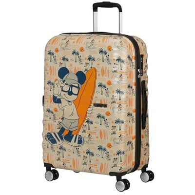 American Tourister Wavebreaker Disney Spinner 77/28 Disney Trolley Mickey Super Surfer Beige American Tourister Wavebreaker Disney Spinner 77/28 Disney Trolley Mickey Super Surfer Beige