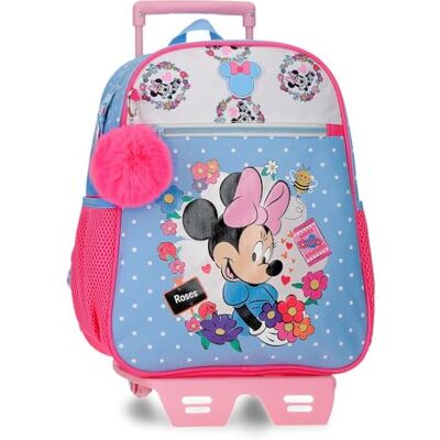 Disney Joumma Minnie Flowers Mochila Casual Azul Claro 27x33x11 cm Poliéster 9,8L Disney Joumma Minnie Flowers Mochila Casual Azul Claro 27x33x11 cm Poliéster 9,8L