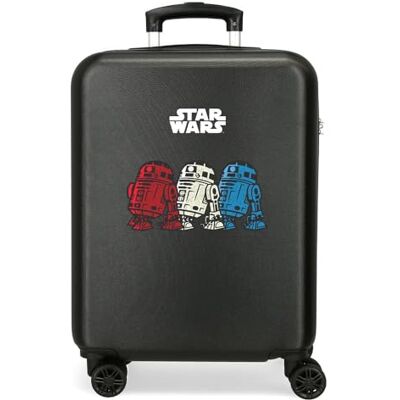 Disney Joumma Star Wars R2D2 Maleta de Cabina Negro 38x55x20 cms Rígida ABS Cierre de combinación Lateral 35L 2 kgs 4 Ruedas Dobles Equipaje Mano Disney Joumma Star Wars R2D2 Maleta de Cabina Negro 38x55x20 cms Rígida ABS Cierre de combinación Lateral 35L 2 kgs 4 Ruedas Dobles Equipaje Mano