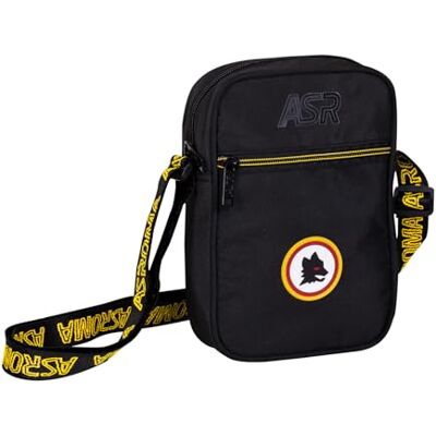 Seven Bolso AS Roma para niños, Correa Ajustable, Bolsillo Frontal, niño, niño, fútbol, Producto Oficial, Idea Regalo Seven Bolso AS Roma para niños, Correa Ajustable, Bolsillo Frontal, niño, niño, fútbol, Producto Oficial, Idea Regalo