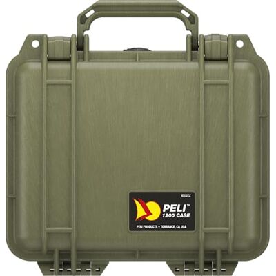 PELI 1200 MALETA C.ESPUMA, VERDE (ESPECIAL) PELI 1200 MALETA C.ESPUMA, VERDE (ESPECIAL)