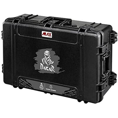 MAX Cases Maleta hermética Dakar Limited Edition, Negro, 750x480x280mm MAX Cases Maleta hermética Dakar Limited Edition, Negro, 750x480x280mm