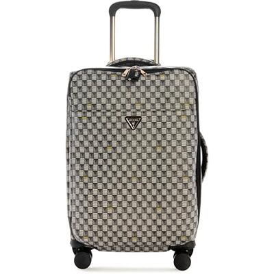 GUESS Maleta de 8 Ruedas G-Wave Logo Negro Equipaje de Mano 50,8 cm Carry-On 20 Pulgadas Maleta G-Wave 8 Ruedas 50,8 cm, Logo Negro, Carry-On 20-Inch GUESS Maleta de 8 Ruedas G-Wave Logo Negro Equipaje de Mano 50,8 cm Carry-On 20 Pulgadas Maleta G-Wave 8 Ruedas 50,8 cm, Logo Negro, Carry-On 20-Inch