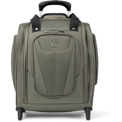 Travelpro Maxlite 5 equipaje debajo del asiento con 2 ruedas y funda para laptop ligera Maleta de mano con bolsillo impermeable removible y colgante Maleta de viaje verde pizarra-39x34x21cm Travelpro Maxlite 5 equipaje debajo del asiento con 2 ruedas y funda para laptop ligera Maleta de mano con bolsillo impermeable removible y colgante Maleta de viaje verde pizarra-39x34x21cm