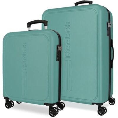 Reebok Valley Juego de Maletas Azul 55/65 cms Rígido ABS 93 L 5,65 kgs Equipaje de Mano Reebok Valley Juego de Maletas Azul 55/65 cms Rígido ABS 93 L 5,65 kgs Equipaje de Mano