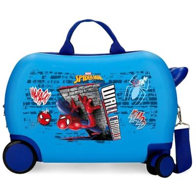 Marvel Joumma Spiderman Wall Crawler Maleta Infantil Azul 45x31x20 cms Rígido 1,8 kgs ABS 1,8 kgs 24,6L Equipaje de Mano Marvel Joumma Spiderman Wall Crawler Maleta Infantil Azul 45x31x20 cms Rígido 1,8 kgs ABS 1,8 kgs 24,6L Equipaje de Mano