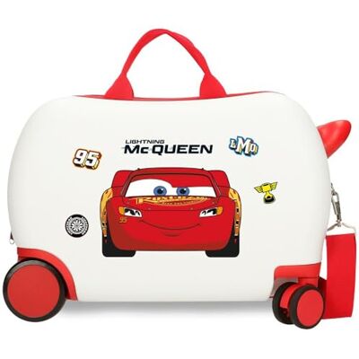 Disney Joumma Cars Mcqueen Red Maleta Infantil Blanco 45x31x20 cms Rígido 1,8 kgs ABS 1,8 kgs 24,6L Equipaje de Mano Disney Joumma Cars Mcqueen Red Maleta Infantil Blanco 45x31x20 cms Rígido 1,8 kgs ABS 1,8 kgs 24,6L Equipaje de Mano