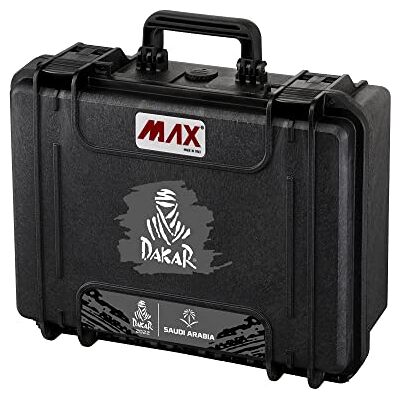MAX 380H115LAPTOP-DKR Maleta hermética Serie Dakar, Negro, 380 x 270 x 115 mm MAX 380H115LAPTOP-DKR Maleta hermética Serie Dakar, Negro, 380 x 270 x 115 mm