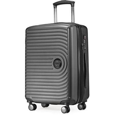 HAUPTSTADTKOFFER Mitte Equipaje de Mano 55x40x23, TSA, 4 Ruedas, Maleta de Viaje, Rígida, con Ruedas, de Mano, de Cabina, Grafitos HAUPTSTADTKOFFER Mitte Equipaje de Mano 55x40x23, TSA, 4 Ruedas, Maleta de Viaje, Rígida, con Ruedas, de Mano, de Cabina, Grafitos
