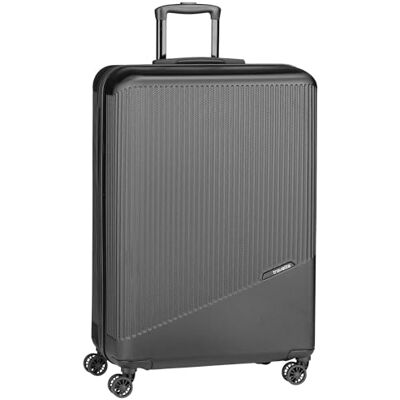 travelite Maleta rígida de 4 ruedas grande de 96 litros, serie de equipaje BALI: carro rígido de ABS con cerradura de combinación TSA, 77 cm travelite Maleta rígida de 4 ruedas grande de 96 litros, serie de equipaje BALI: carro rígido de ABS con cerradura de combinación TSA, 77 cm