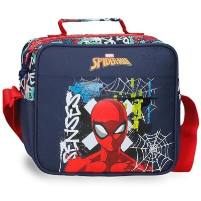 Disney Joumma Marvel Grafity of Spiderman Neceser Adaptable con Bandolera Marino 23x20x9 cm Poliéster 4,14L Disney Joumma Marvel Grafity of Spiderman Neceser Adaptable con Bandolera Marino 23x20x9 cm Poliéster 4,14L
