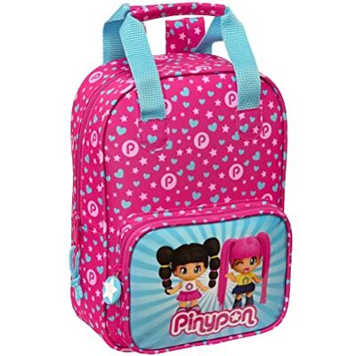 Safta PINYPON Mochila Infantil, con Asas, Adaptable a Carro, Ideal para Niños de Diferentes Edades, Cómoda y Versátil, Calidad y Resistencia, 20x8x28 cm, Color Rosa/azul Safta PINYPON Mochila Infantil, con Asas, Adaptable a Carro, Ideal para Niños de Diferentes Edades, Cómoda y Versátil, Calidad y Resistencia, 20x8x28 cm, Color Rosa/azul