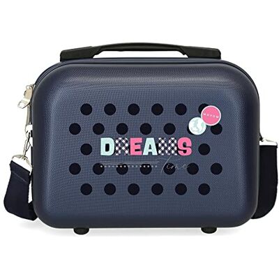 MOVOM Dreams Time, Accesorio De Viaje Neceser Niñas, Azul (Blue), 29x21x15 Cms MOVOM Dreams Time, Accesorio De Viaje Neceser Niñas, Azul (Blue), 29x21x15 Cms