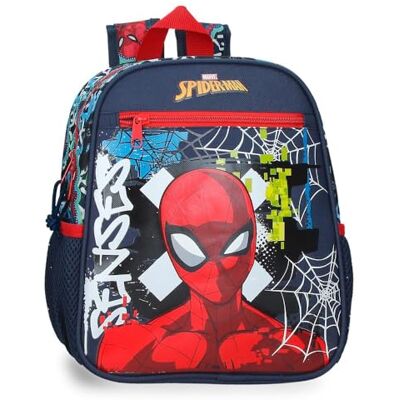 Disney Joumma Marvel Grafity of Spiderman Mochila de Paseo Marino 23x28x10 cm Poliéster 6,44L Disney Joumma Marvel Grafity of Spiderman Mochila de Paseo Marino 23x28x10 cm Poliéster 6,44L