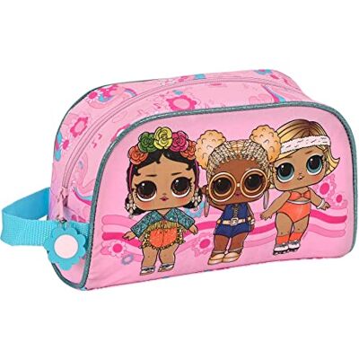 Safta LOL Surprise! Glow Girl Neceser Grande Niño, Neceser Infantil, Adaptable a Carro, Ideal para Niños de 5 a 4 Años, Cómodo y Versátil, Calidad y Resistencia, 26x6x9 cm, Color Rosa Safta LOL Surprise! Glow Girl Neceser Grande Niño, Neceser Infantil, Adaptable a Carro, Ideal para Niños de 5 a 4 Años, Cómodo y Versátil, Calidad y Resistencia, 26x6x9 cm, Color Rosa