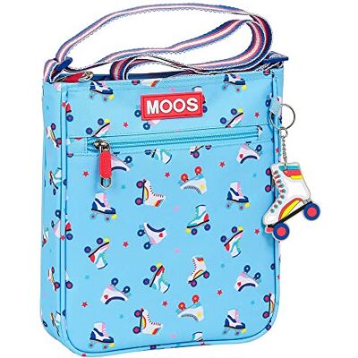 Safta , Bandolera con Bolsillo Exterior para Niños, Azul Claro/Multicolor, 210x45x250 mm Safta , Bandolera con Bolsillo Exterior para Niños, Azul Claro/Multicolor, 210x45x250 mm