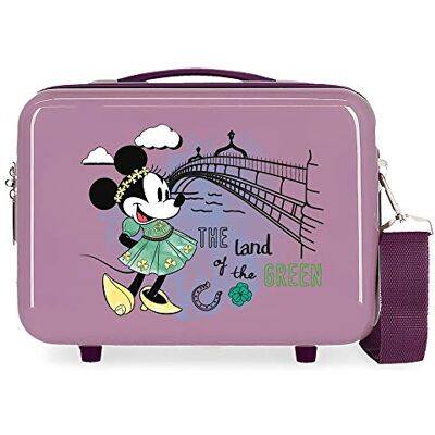Disney Minnie Let´S Travel Neceser Adaptable Morado 29x21x15 cms Rígida ABS 9,14L 0 Disney Minnie Let´S Travel Neceser Adaptable Morado 29x21x15 cms Rígida ABS 9,14L 0