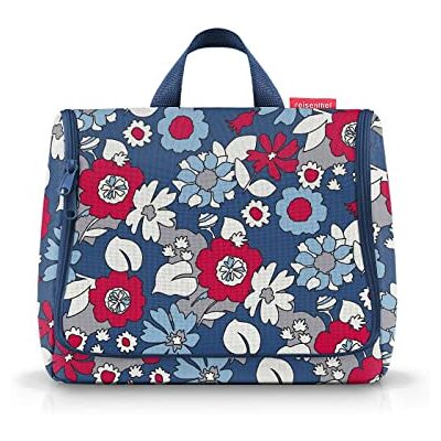 reisenthel toiletbag XL Práctico Neceser XL con Gancho, Material hidrófugo, Couleur:Florist Indigo reisenthel toiletbag XL Práctico Neceser XL con Gancho, Material hidrófugo, Couleur:Florist Indigo