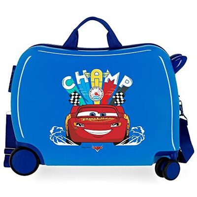 Disney Lightning Mcqueen Equipaje- Equipaje para niños, Niños, Champ Azul, 50x38x20 cms Disney Lightning Mcqueen Equipaje- Equipaje para niños, Niños, Champ Azul, 50x38x20 cms