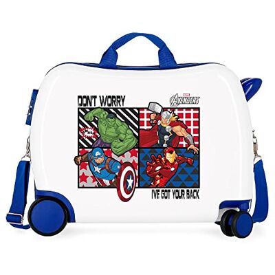 Marvel Los Vengadores All Avengers Maleta Infantil Multicolor 50x38x20 cms Rígida ABS Cierre combinación 34L 2,1Kgs 4 Ruedas Equipaje de Mano Marvel Los Vengadores All Avengers Maleta Infantil Multicolor 50x38x20 cms Rígida ABS Cierre combinación 34L 2,1Kgs 4 Ruedas Equipaje de Mano