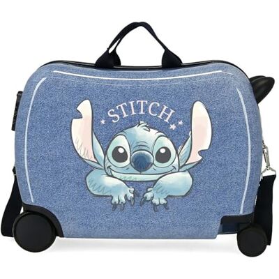 Disney Stich Dance it out Maleta Infantil Azul 50x38x20 cms Rígida ABS Cierre de combinación Lateral 34L 1,8 kgs 2 Ruedas Equipaje Mano Disney Stich Dance it out Maleta Infantil Azul 50x38x20 cms Rígida ABS Cierre de combinación Lateral 34L 1,8 kgs 2 Ruedas Equipaje Mano
