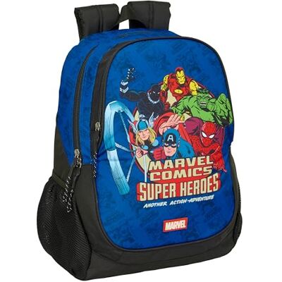 Safta AVENGERS Mochila Escolar Infantil, Ideal para Niños de Diferentes Edades, Cómoda y Versátil, Calidad y Resistencia, 32x16x44 cm Safta AVENGERS Mochila Escolar Infantil, Ideal para Niños de Diferentes Edades, Cómoda y Versátil, Calidad y Resistencia, 32x16x44 cm