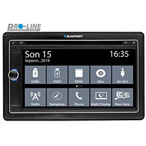 Blaupunkt Leipzig 690 Dab (Nav Car) Multimedia para Coche 2-DIN, Pantalla táctil de 6,75 Pulgadas, Dab+, navegación, Bluetooth, Sistema Manos Libres, Entrada para cámara de Marcha atrás Blaupunkt Leipzig 690 Dab (Nav Car) Multimedia para Coche 2-DIN, Pantalla táctil de 6,75 Pulgadas, Dab+, navegación, Bluetooth, Sistema Manos Libres, Entrada para cámara de Marcha atrás