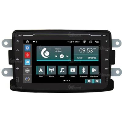 Jf Sound car audio system Radio de Coche para Dacia Duster Android GPS Bluetooth WiFi USB Dab+ Touchscreen 7" 8core Carplay AndroidAuto Jf Sound car audio system Radio de Coche para Dacia Duster Android GPS Bluetooth WiFi USB Dab+ Touchscreen 7" 8core Carplay AndroidAuto